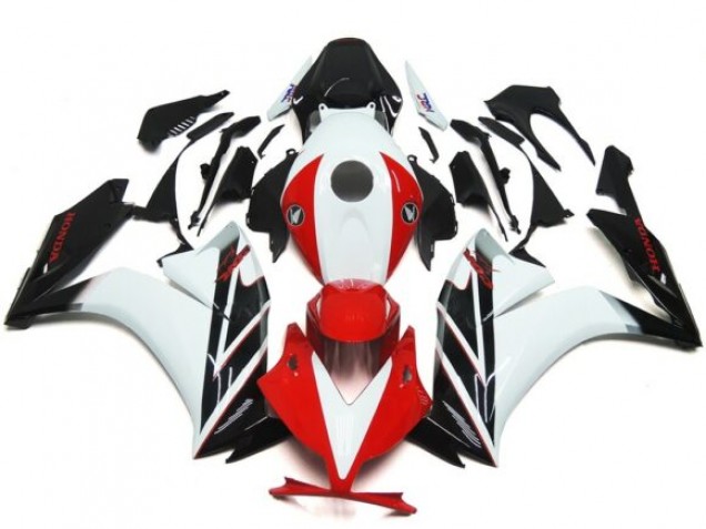 Nero & Rosso/Bianco Lucido 12-16 CBR1000RR Carene Moto