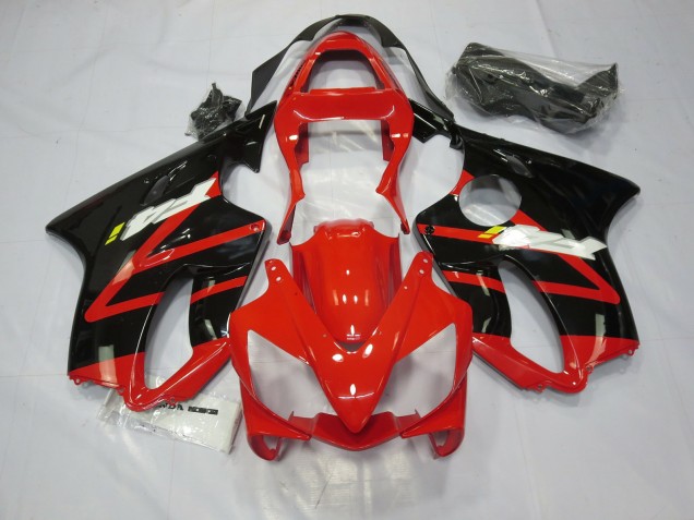 Nero Rosso & Giallo 01-03 CBR600 F4i Carene Moto
