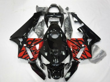 Acquista Nero & Rosso Tribale 05-06 CBR600RR Carene Moto