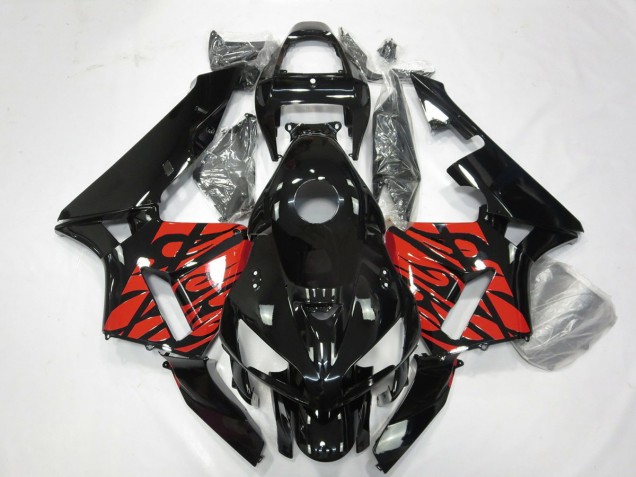 Nero & Rosso Tribale 05-06 CBR600RR Carene Moto