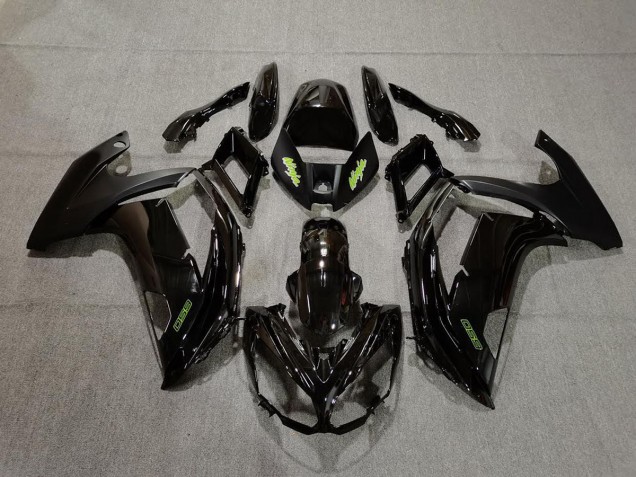 Nero & Verde 12-16 Ninja 650R Carene Moto