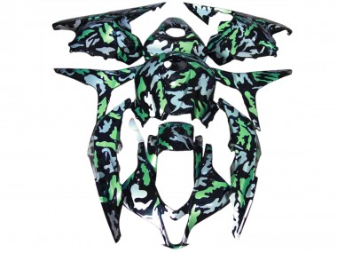 Acquista Neve Verde Camo 09-12 CBR600RR Carene Moto