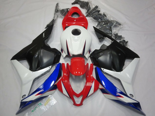 OEM Stile Nero Bianco Rosso & Blu 09-12 CBR600RR Carene Moto