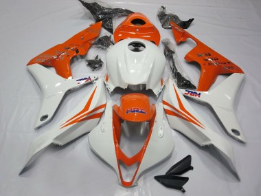 Acquista Orange Et Blanc HRC 07-08 CBR600RR Carene Moto