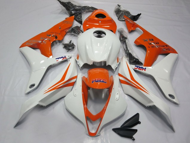 Orange Et Blanc HRC 07-08 CBR600RR Carene Moto