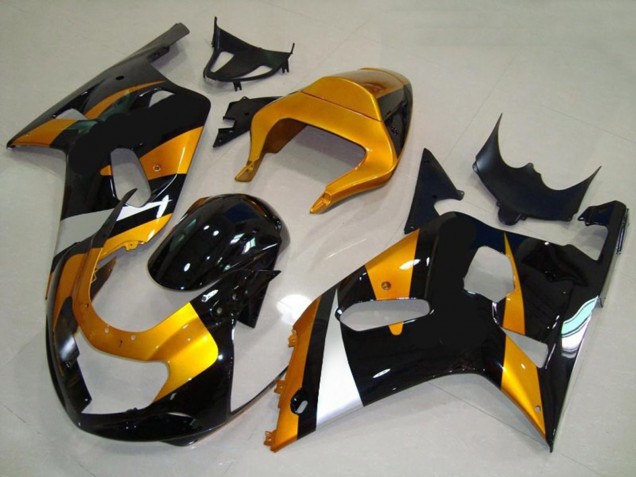 Oro & Nero 01-03 GSXR 600-750 Carene Moto