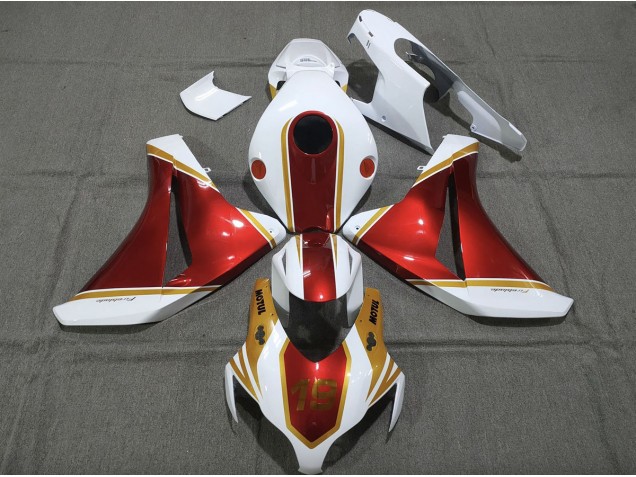 Oro & Rosso 19 08-11 CBR1000RR Carene Moto