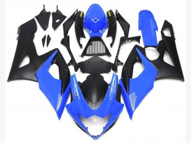 Acquista Parti Inferiori Blu Lucido & Nero Opaco 05-06 GSXR 1000 Carene Moto