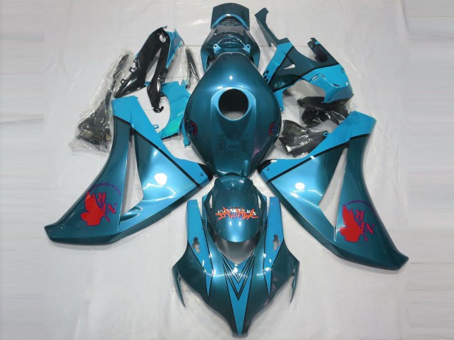 Personalizzato Azzurro 08-11 CBR1000RR Carene Moto