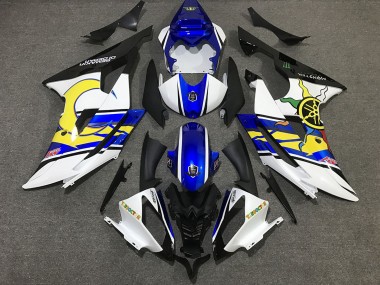 Acquista Personalizzato Bianco & Blu 08-16 R6 Carene Moto