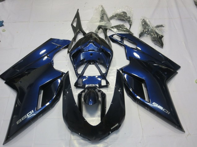 Profondo Blu 07-14 Ducati 848 1098 1198 Carene Moto