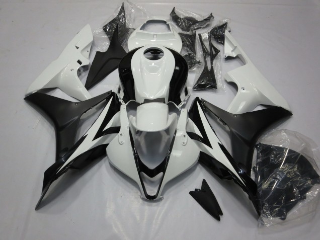Pulito Bianco & Nero 07-08 CBR600RR Carene Moto