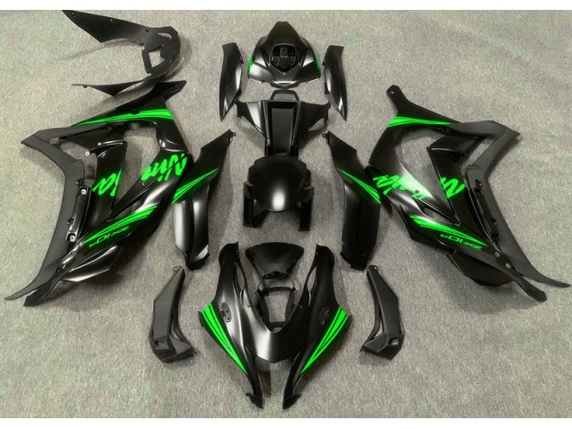Raso Nero & Verde 16-19 ZX10R Carene Moto