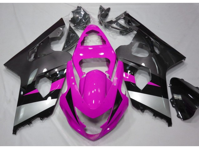 Rosa & Argento 04-05 GSXR 600-750 Carene Moto