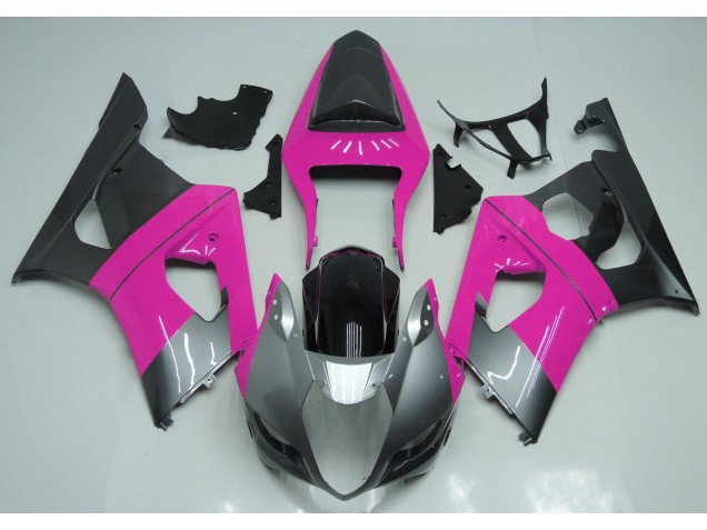 Rosa Argento & Nero 03-04 GSXR 1000 Carene Moto