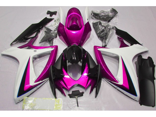 Rosa & Bianco 06-07 GSXR 600-750 Carene Moto