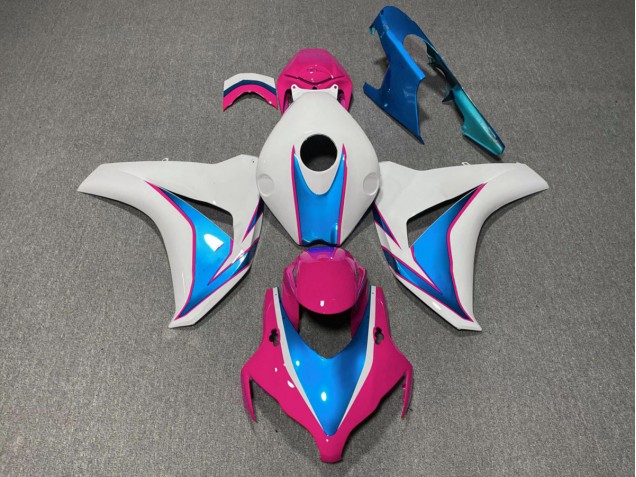 Rosa & Blu Lucido 08-11 CBR1000RR Carene Moto