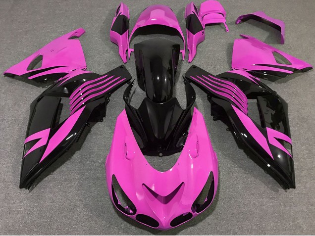 Rosa Brillante 06-11 ZX14R Carene Moto
