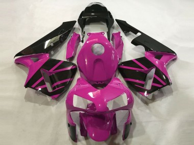 Acquista Rosa Caldo & Nero Lucido 03-04 CBR600RR Carene Moto