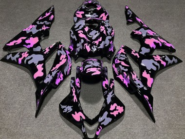Acquista Rosa & Grigio Mimetico 07-08 CBR600RR Carene Moto