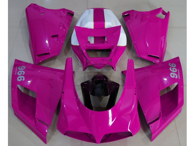 Rosa Lucido 93-05 Ducati 996 748 916 998 Carene Moto
