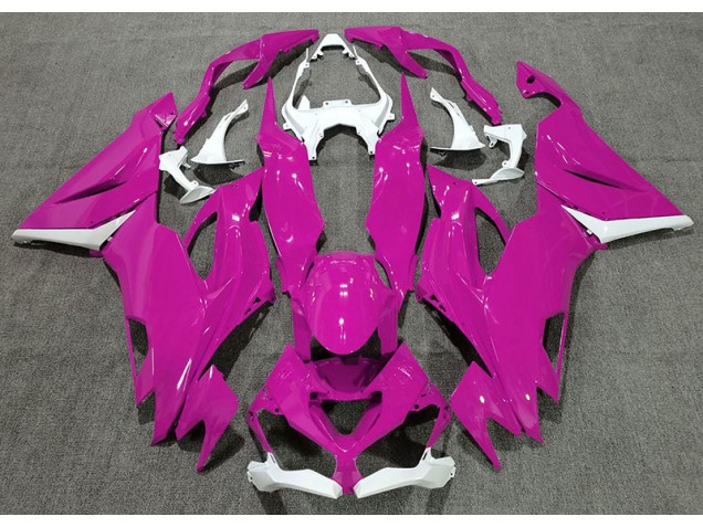 Rosa Lucido & Bianco 19-23 ZX6R Carene Moto