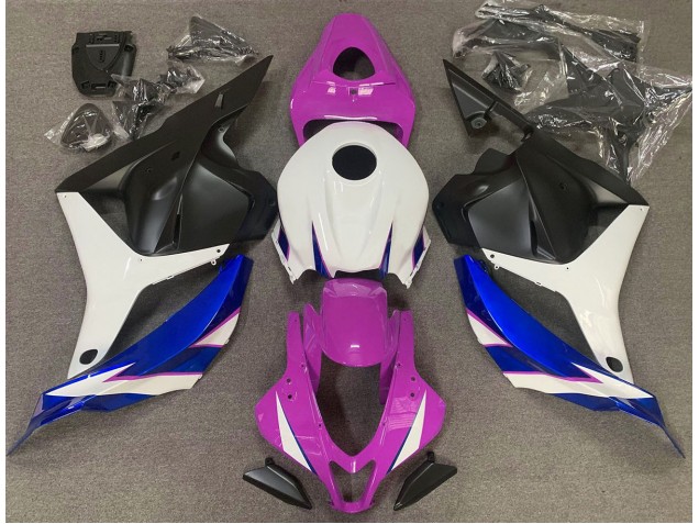 Rosa Lucido Bianco & Blu 09-12 CBR600RR Carene Moto