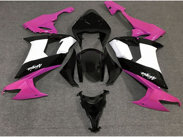 Rosa Lucido Bianco & Nero 08-10 ZX10R Carene Moto