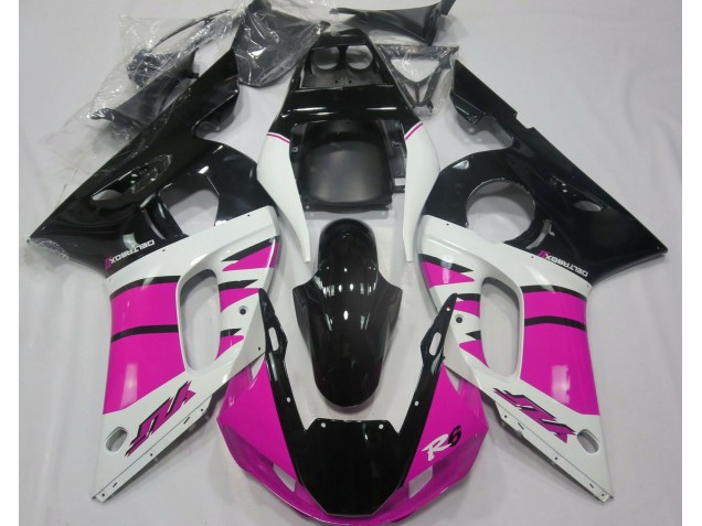 Rosa Lucido & Nero 98-02 R6 Carene Moto