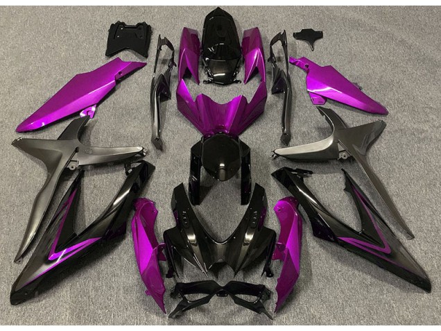 Rosa Lucido & Verde R 08-10 GSXR 600-750 Carene Moto