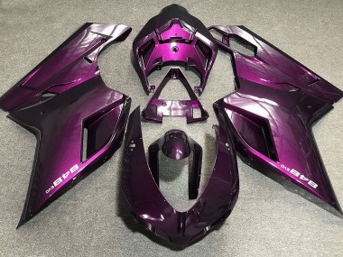 Acquista Rosa Scuro 07-14 Ducati 848 1098 1198 Carene Moto