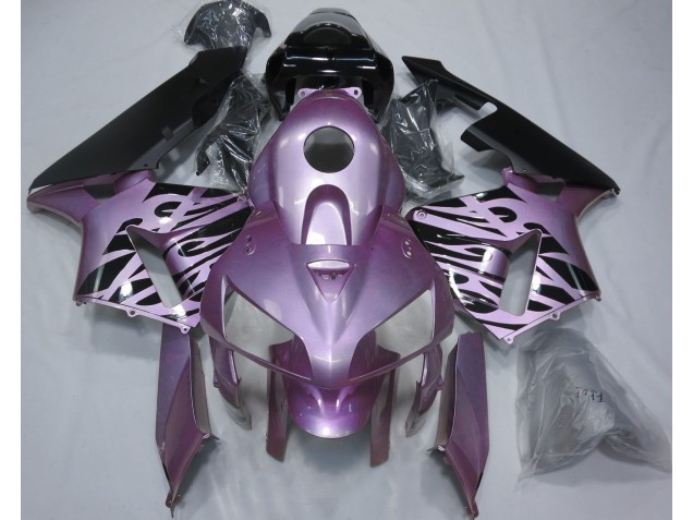 Rose Pourpre Flamme 05-06 CBR600RR Carene Moto