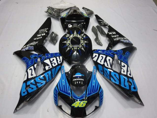 Rossi Blu Lucido 06-07 CBR1000RR Carene Moto