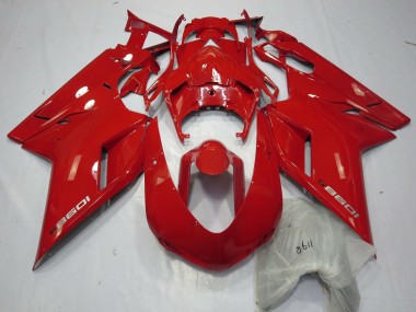 Acquista Rosso 1098 07-14 Ducati 848 1098 1198 Carene Moto
