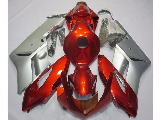 Rosso Argento 04-05 CBR1000RR Carene Moto