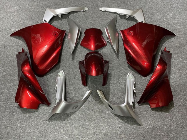 Rosso & Argento 10-13 VFR1200 Carene Moto