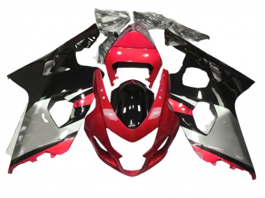 Acquista Rosso Argento & Nero 04-05 GSXR 600-750 Carene Moto