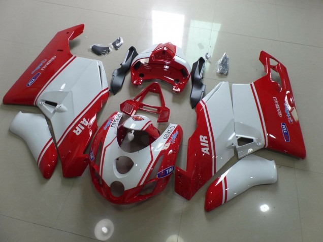 Rosso & Bianco 03-04 Ducati 749 999 Carene Moto