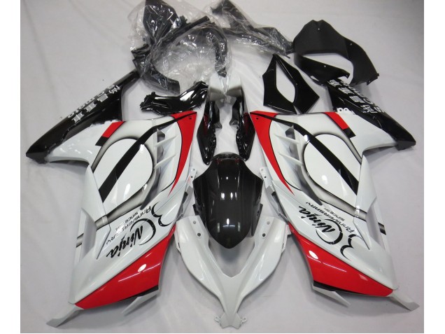 Rosso & Bianco 13-18 Ninja 300 Carene Moto