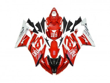 Acquista Rosso & Bianco Con Stelle 08-16 R6 Carene Moto