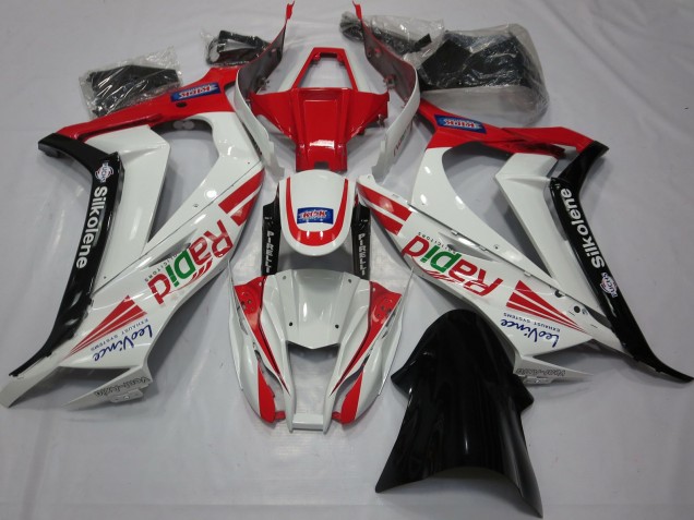 Rosso Bianco Nero 11-15 ZX10R Carene Moto
