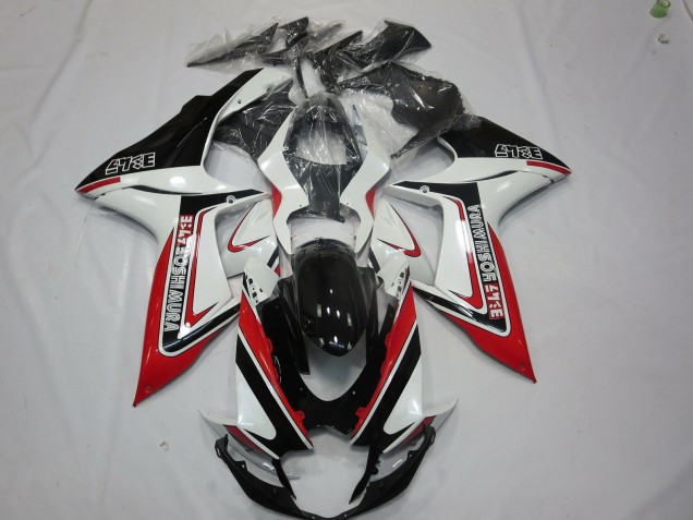 Rosso Bianco & Nero 11-24 GSXR 600-750 Carene Moto