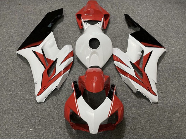 Rosso Bianco & Nero Lucido 04-05 CBR1000RR Carene Moto