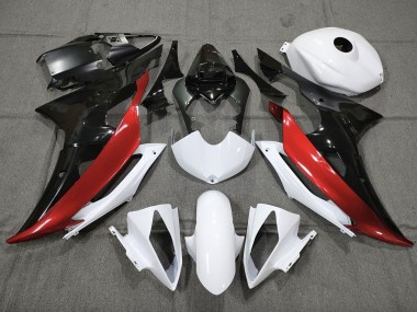 Acquista Rosso Bianco & Nero Personalizzato 08-16 R6 Carene Moto