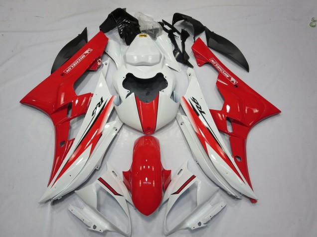 Rosso Bianco Stile OEM 06-07 R6 Carene Moto