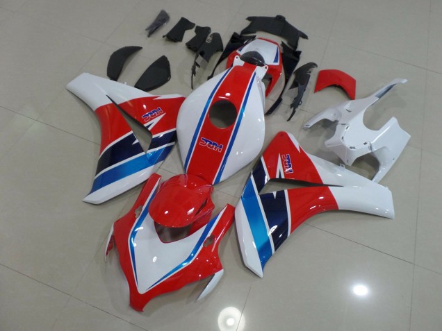Rosso Blu & Bianco 08-11 CBR1000RR Carene Moto