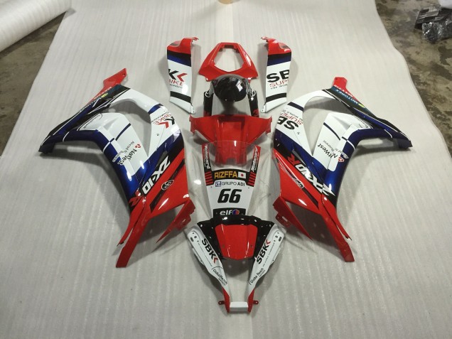 Rosso Blu & Bianco Corse 11-15 ZX10R Carene Moto