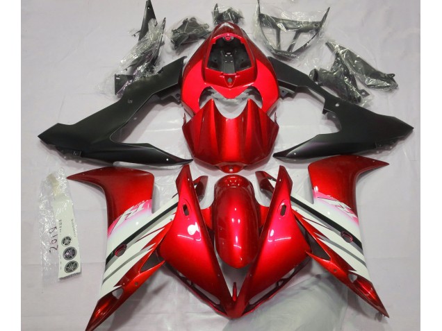 Rosso Brillante & Bianco 04-06 R1 Carene Moto