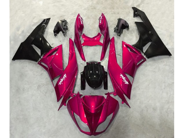 Rosso Brillante Brillante 09-12 ZX6R Carene Moto