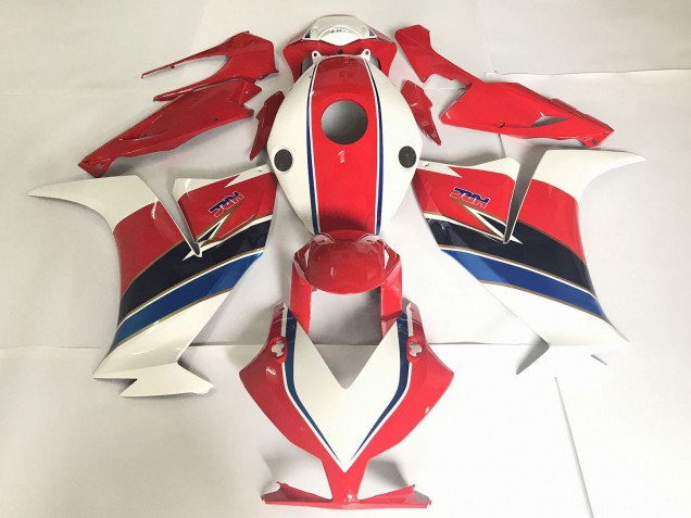 Rosso Con Bianco/Blu 12-16 CBR1000RR Carene Moto